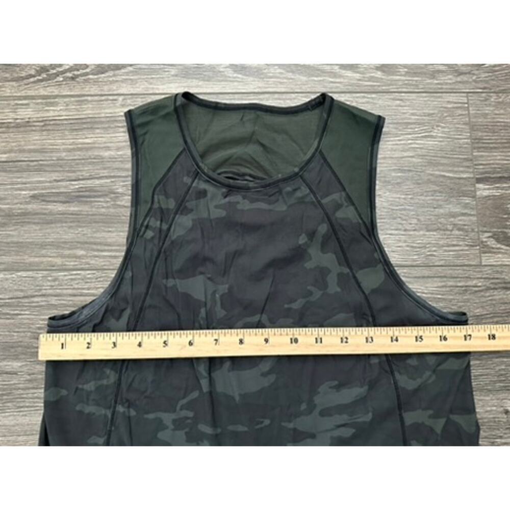 Lululemon Sculpt Tank Incognito Camo Multi Gator Green - Picture 3 of 7